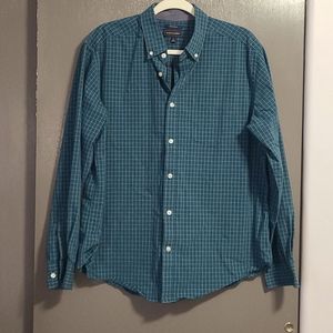 Mason James mens button down shirt size L